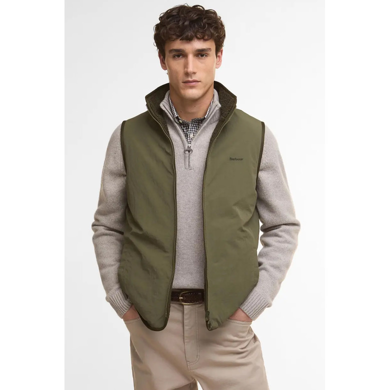 Barbour vest green 3