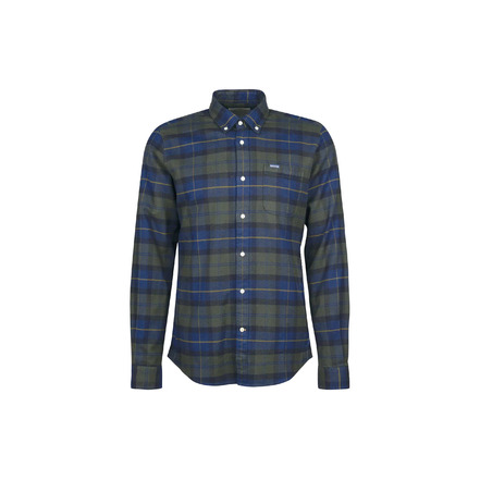 Barbour hemd blau