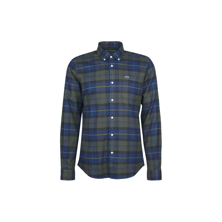 Barbour hemd blau