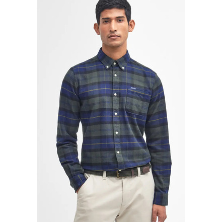 Barbour hemd blau