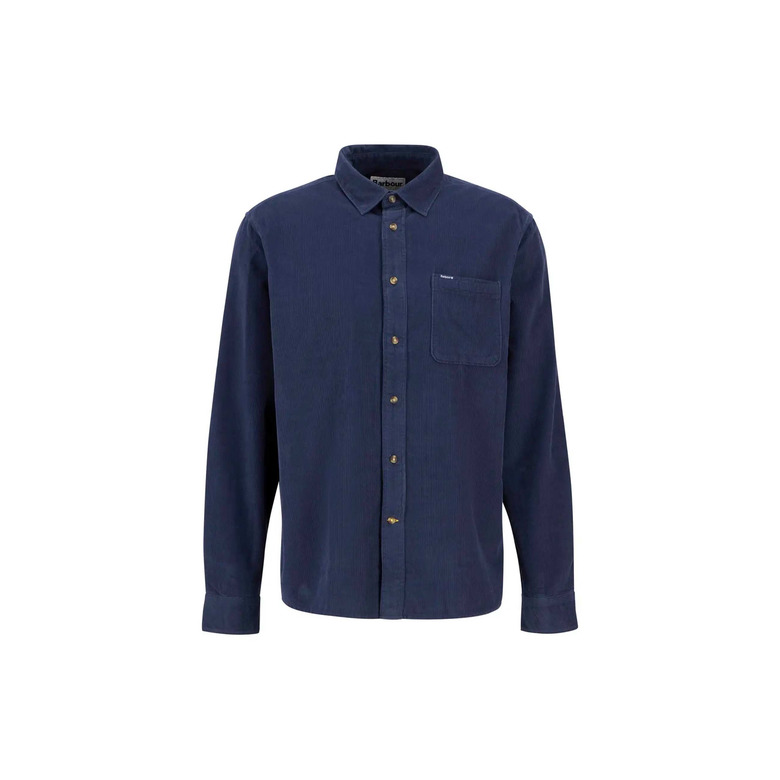 Barbour hemd blau