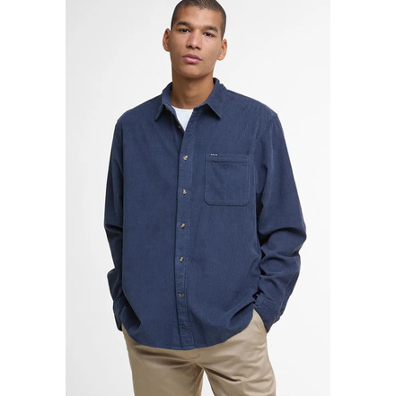 Barbour hemd blau