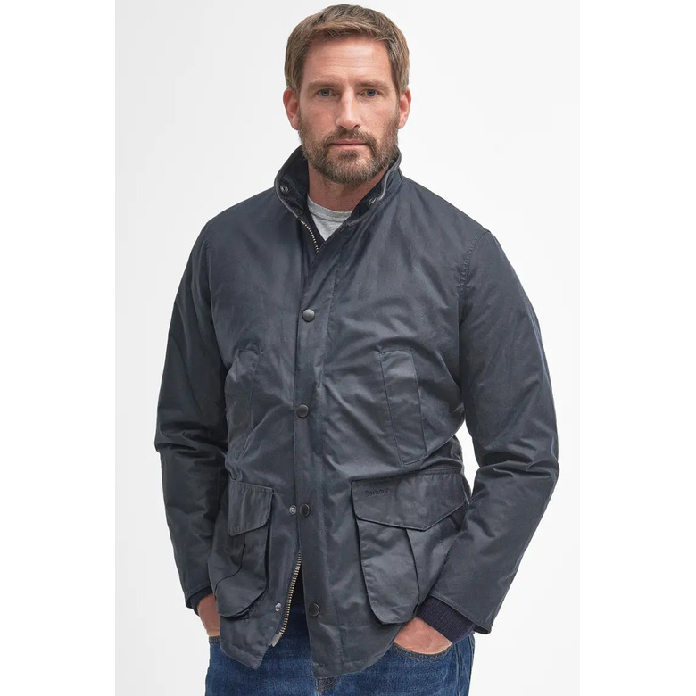 Barbour jas blauw 2