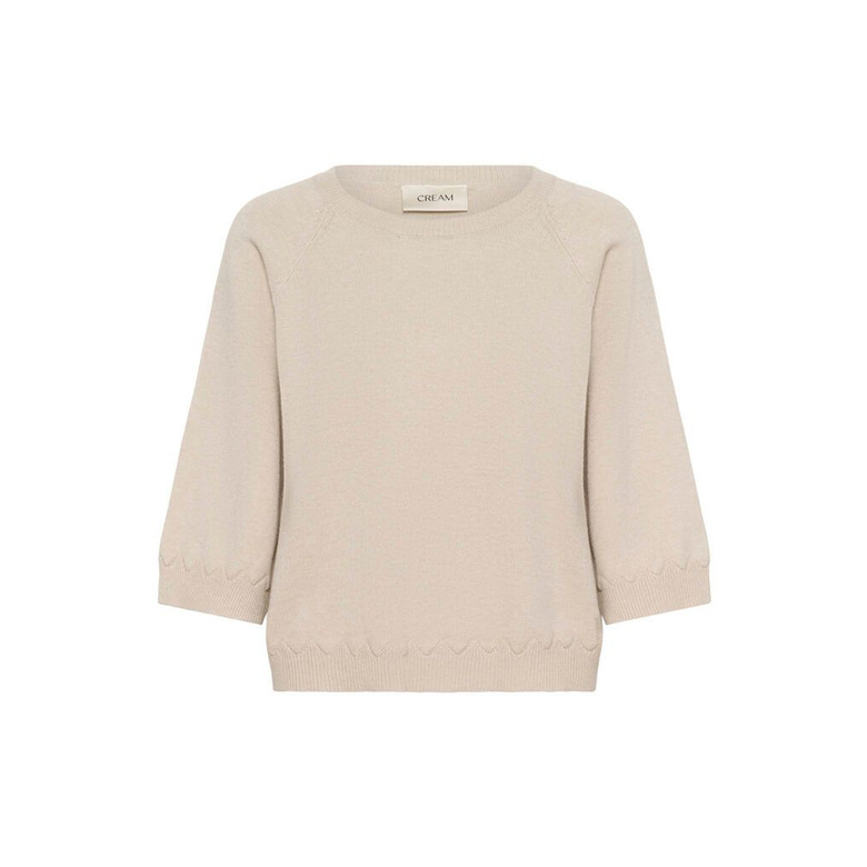 Cream pullover beige