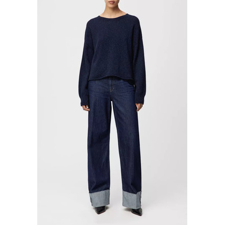 Drykorn trui blauw