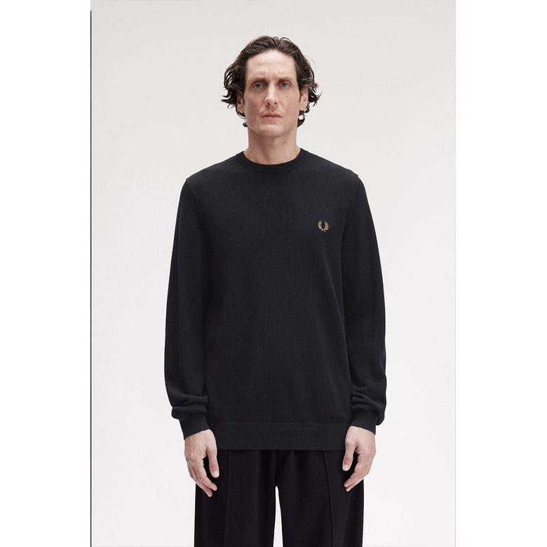 Fred Perry sweater zwart 2