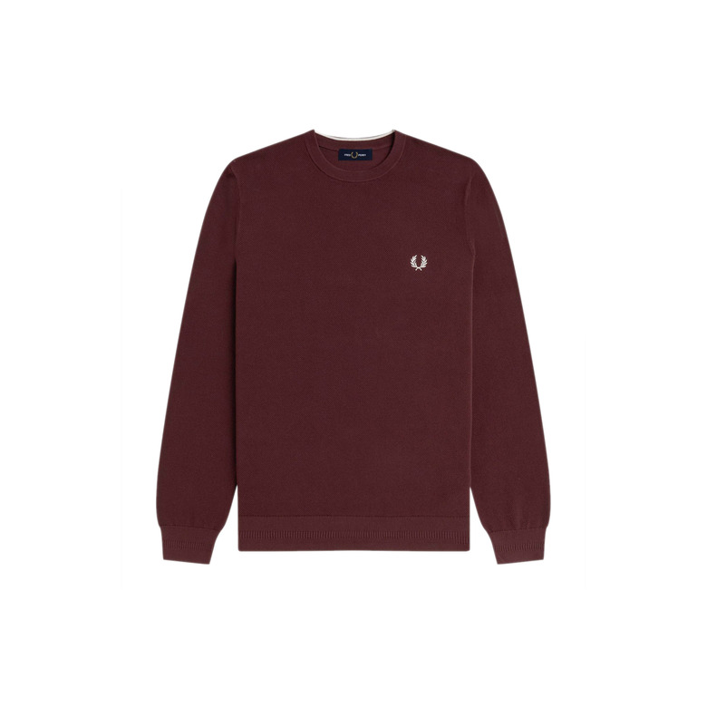 Fred Perry sweater bordeaux 1