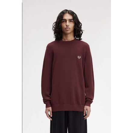 Fred Perry sweater bordeaux