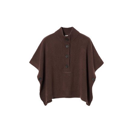Zenggi poncho brown