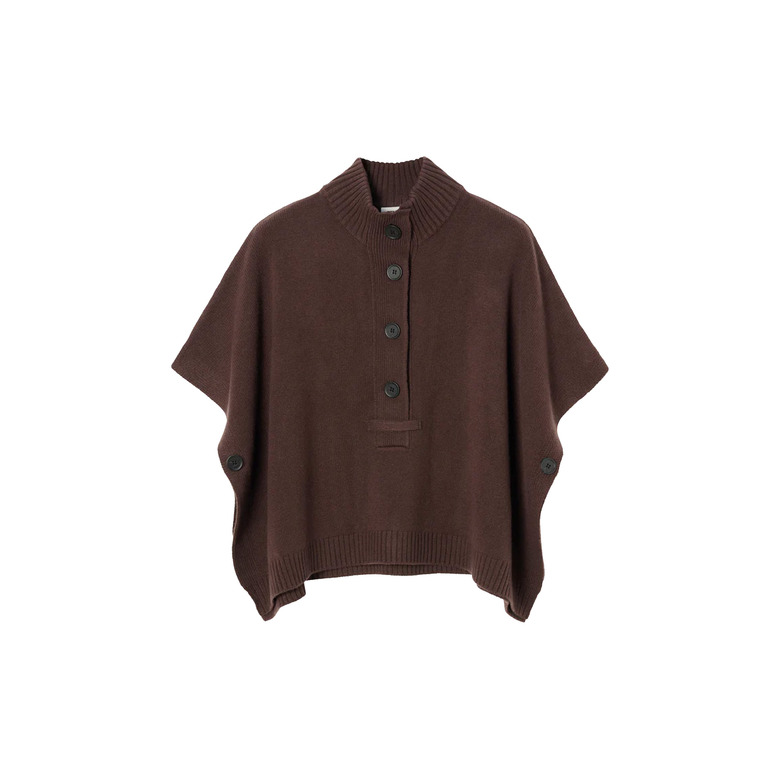 Zenggi poncho brown 1