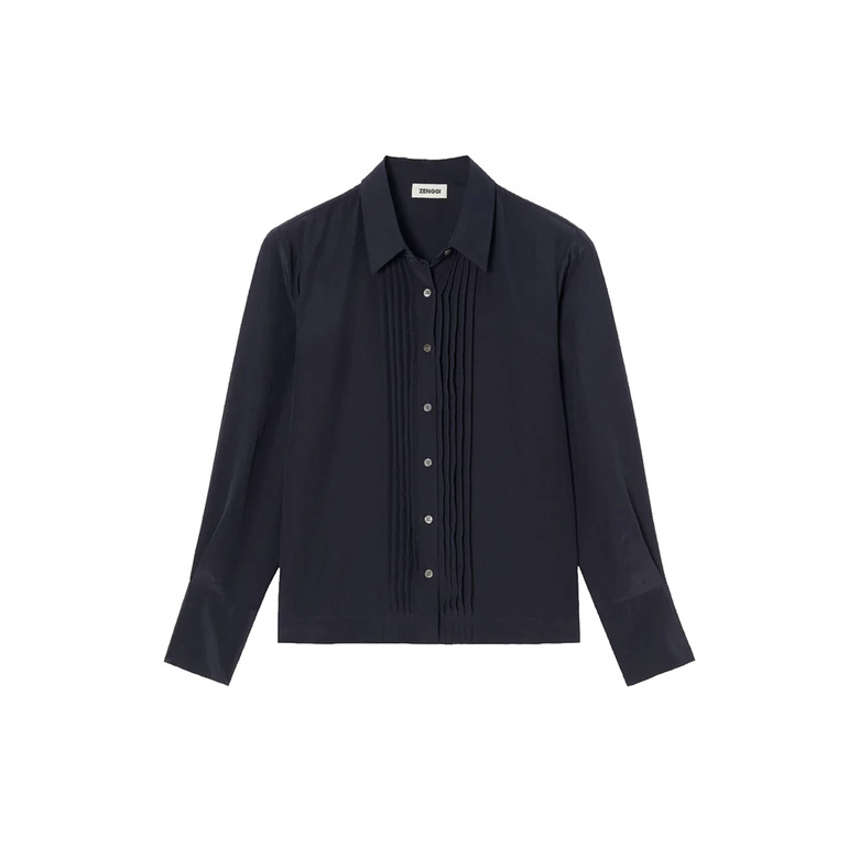Zenggi blouse blauw