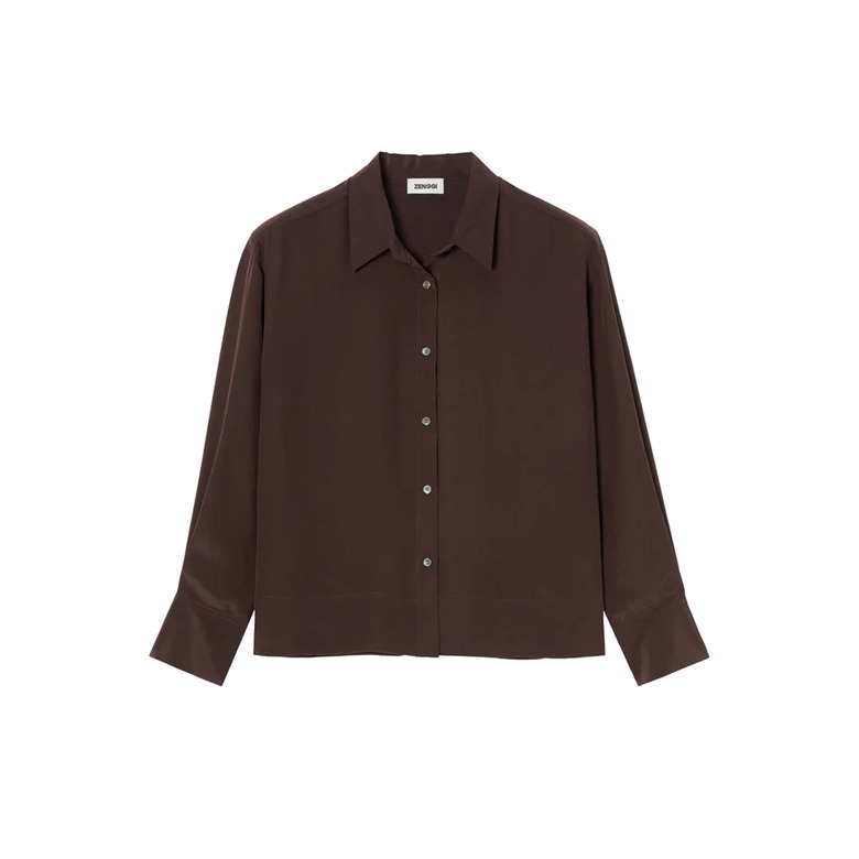 Zenggi blouse bruin 1