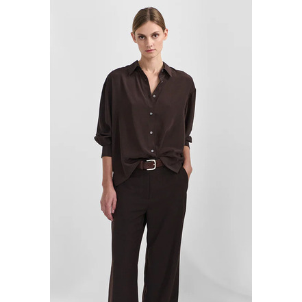 Zenggi bluse braun