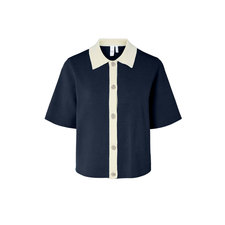 Y.a.s cardigan blauw 1