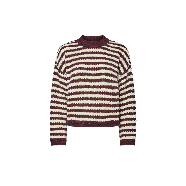 Y.a.s trui bordeaux
