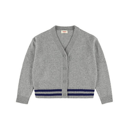M& cardigan grijs