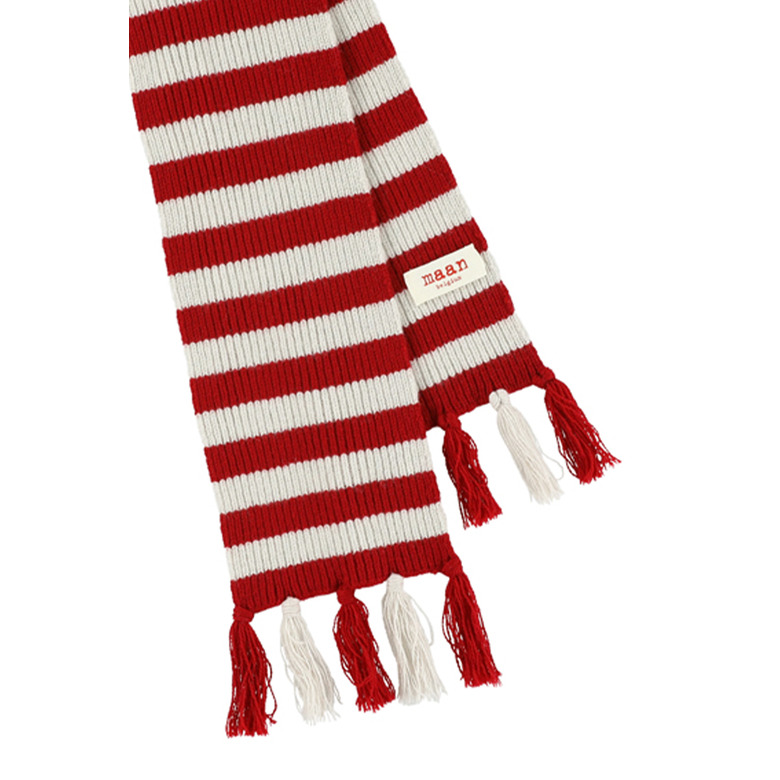 M& scarf red 2