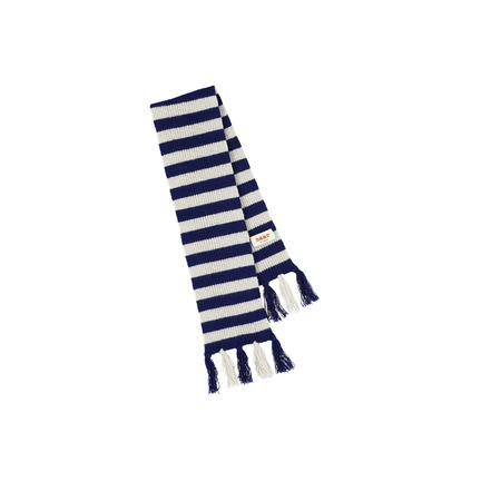 M& scarf blue