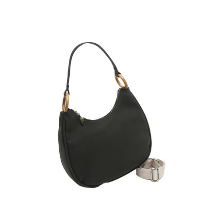 Woomen Vegan schultertasche schwarz