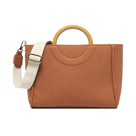 Woomen Vegan handtasche braun