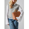 Woomen Vegan handtasche braun 4