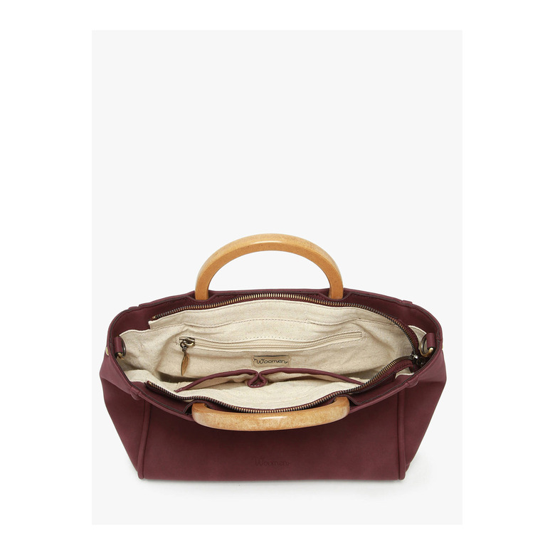 Woomen Vegan handbag violet 3