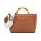 Woomen Vegan handtasche braun 1
