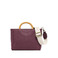 Woomen Vegan handtasche lila 2
