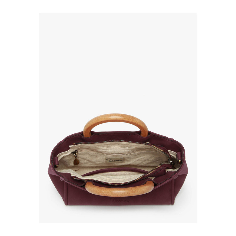 Woomen Vegan handtasche lila 3