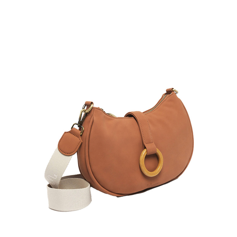 Woomen Vegan crossbody brown 2