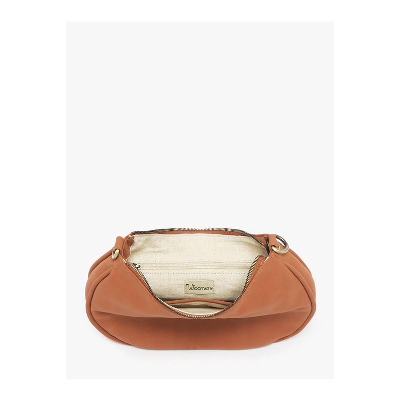 Woomen Vegan crossbody brown 3