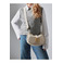 Woomen Vegan crossbody ecru 4