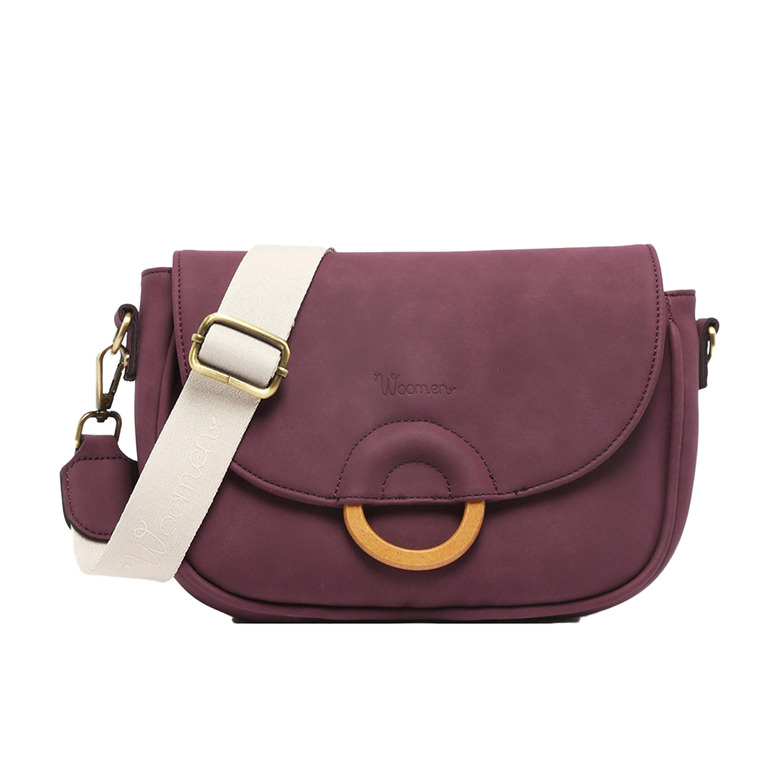 Woomen Vegan crossbody violet 1