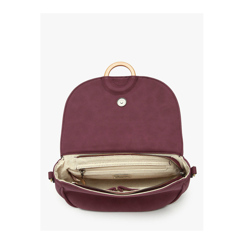 Woomen Vegan crossbody violet 3