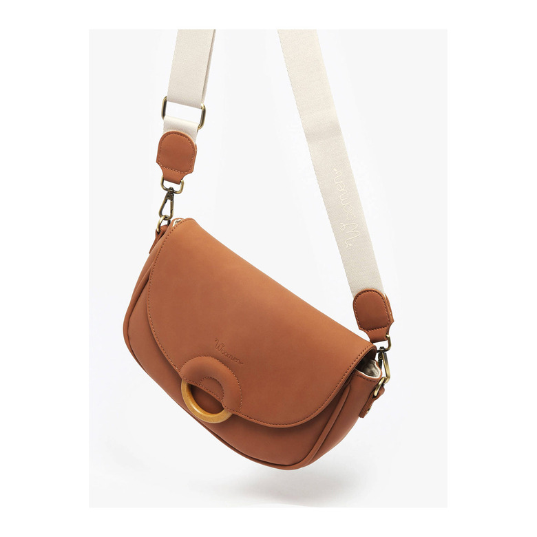 Woomen Vegan crossbody brown 2