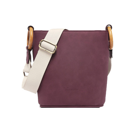 Woomen Vegan schultertasche lila