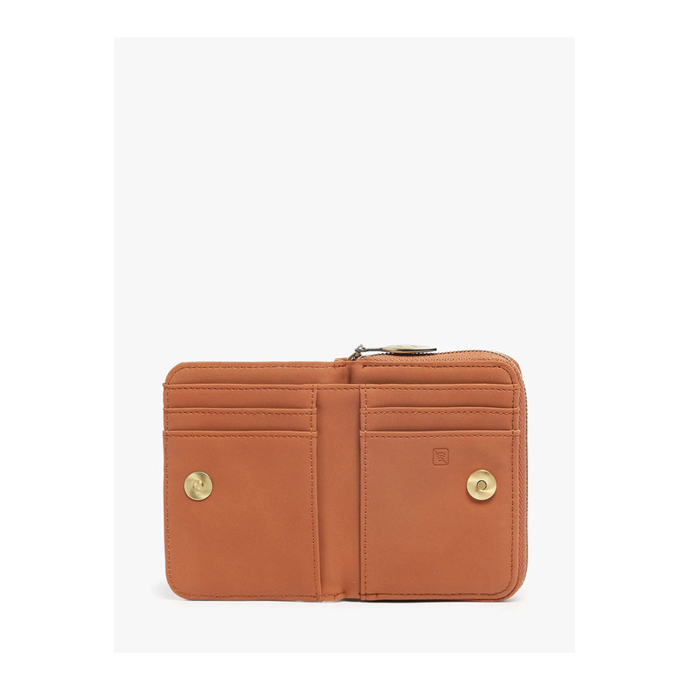 Woomen Vegan geldbörse braun 3