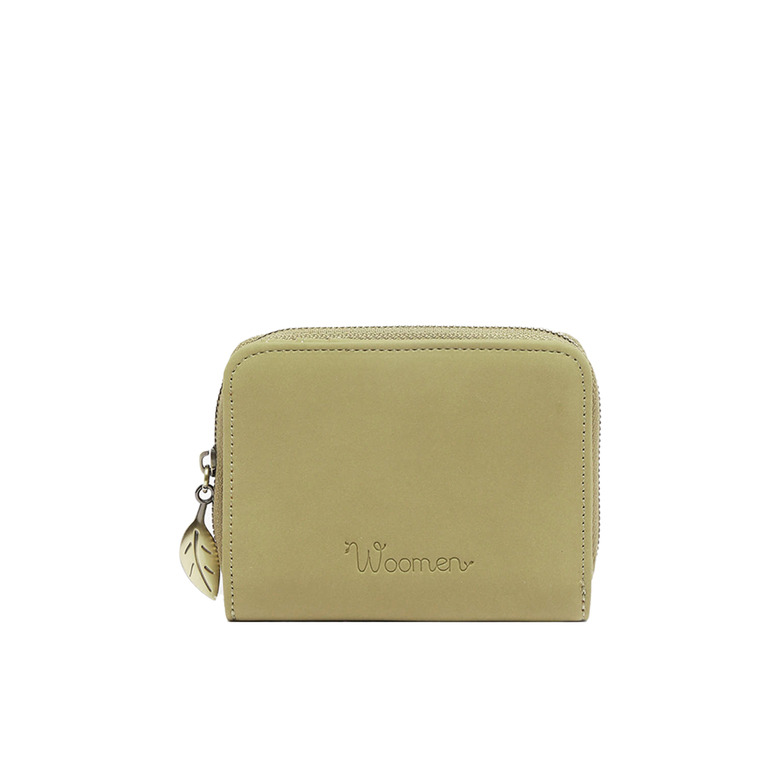 Woomen Vegan wallet green