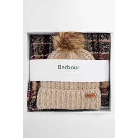 Barbour mütze beige