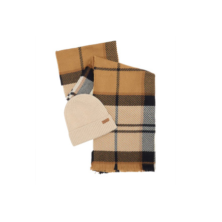 Barbour mütze beige