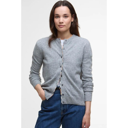 Barbour cardigan grijs