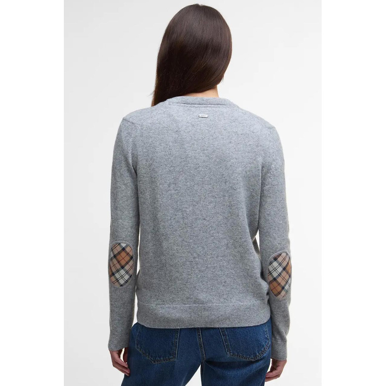 Barbour cardigan grijs 3