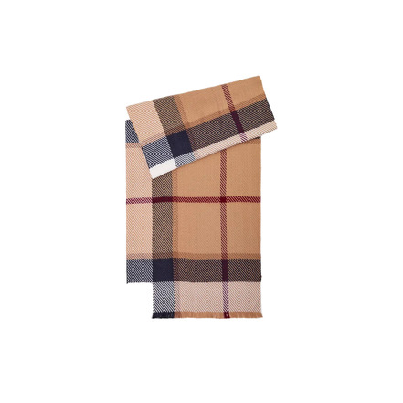 Barbour schal camel