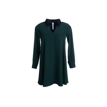 Dame Blanche kleid grÜn