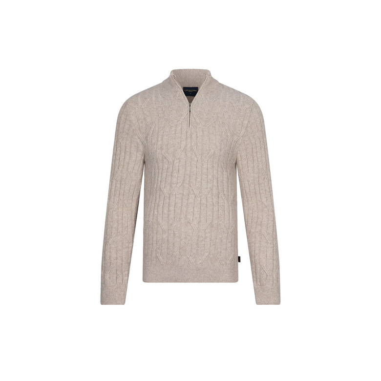 Cavallaro pull beige 1