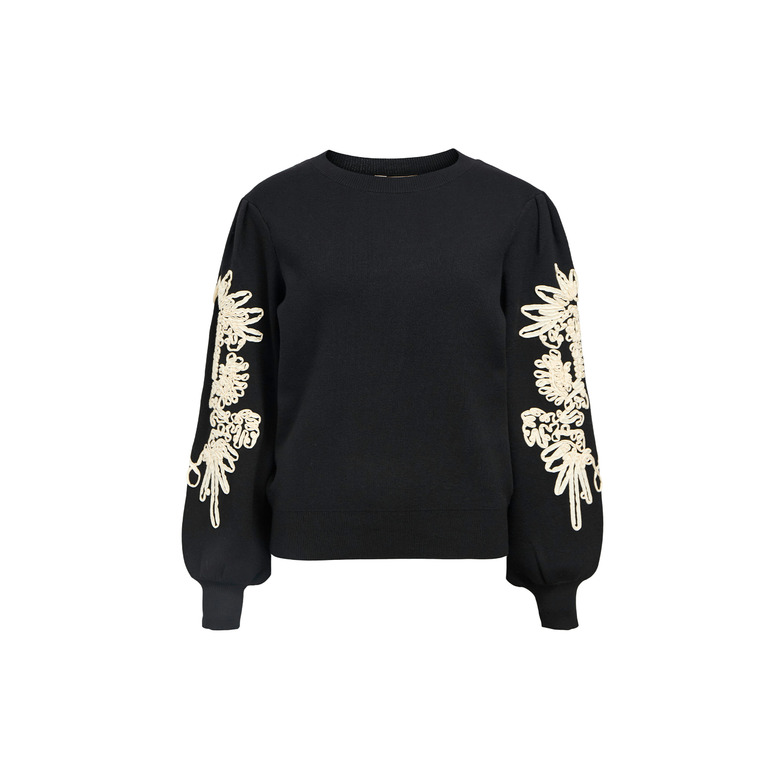 Object pullover schwarz