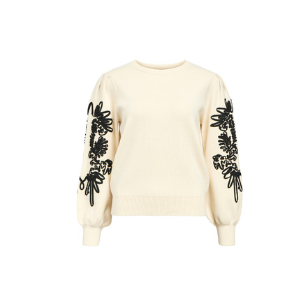 Object pullover ecru