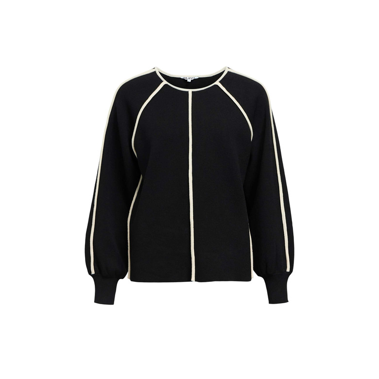 Object pullover schwarz