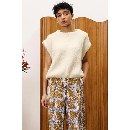 Frnch pullover ecru
