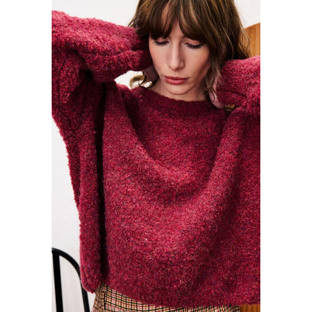 Frnch pullover bordeaux